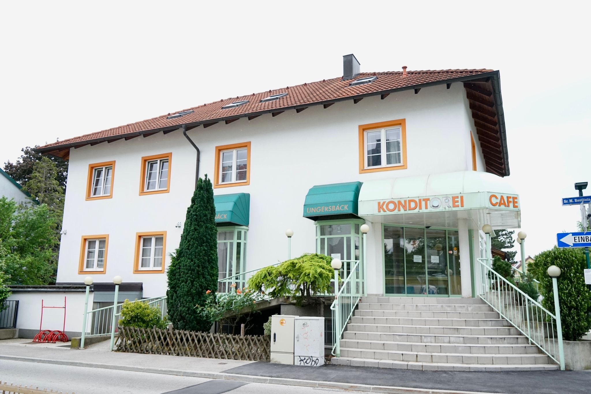 Außenansicht des Objekts in Mödling